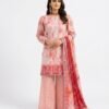 3-piece Embroidered Lawn Suit (unstitched)