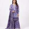 3-piece Embroidered Lawn Suit (unstitched)