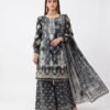 3-piece Embroidered Lawn Suit (unstitched)