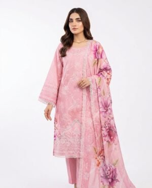 Heavy Embroidered Lawn (3-piece unstitched)