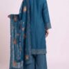 Embroidered Chiffon 3-Piece Suit