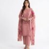Embroidered Premium Lawn 3-Piece Suit(unstitched)
